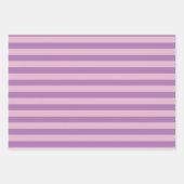 Stripes in roze set van 3  inpakpapier vel (Voorkant 3)