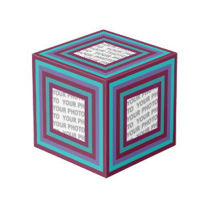 Stripes in vierkant Lijst 4 + uw foto