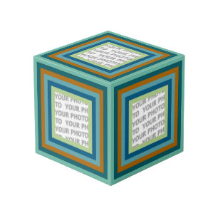 Stripes in vierkant Lijst 9 + uw foto