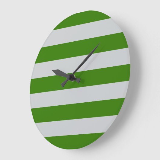 STRIPES instelbaar groen Grote Klok (Hoek)