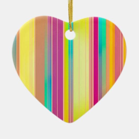 Stripes Keramisch Ornament (Voorkant)
