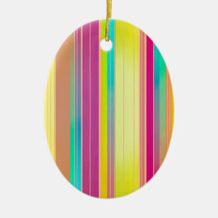 Stripes Keramisch Ornament