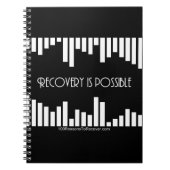 Stripes-laptop Notitieboek (Voorkant)