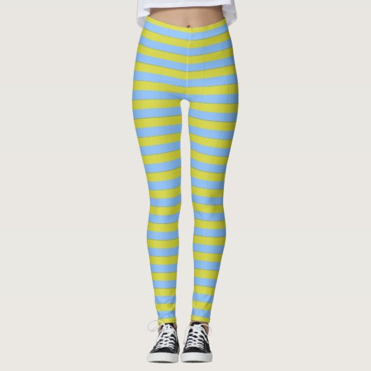 Stripes Leggings voor vrouwen (Voorkant)