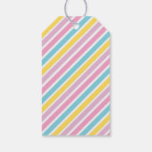 Stripes Leraar Mentor Waardering Dank u Cadeaulabel (Achterkant)
