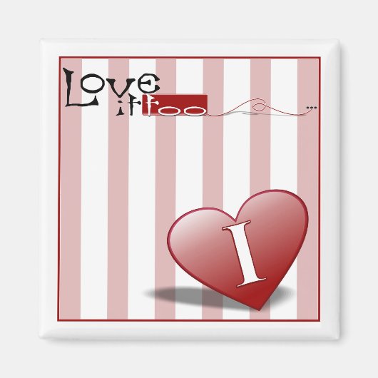 Stripes Magneet (Voorkant)