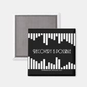 Stripes Magnet (Voorkant / Achterkant)