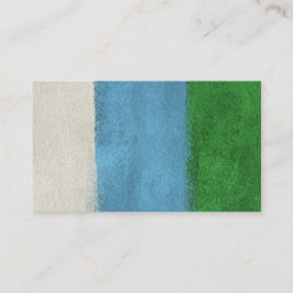 Stripes Modern Art Visitekaartjes - Blauw groen