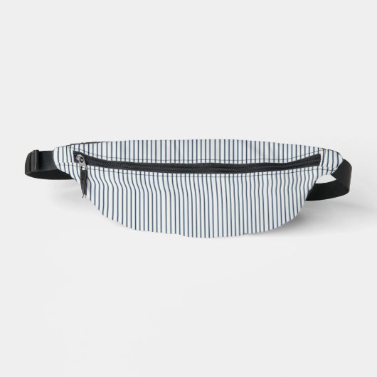 Stripes Modern Indigo Minimalist Elegance Heuptasje (Voorkant)