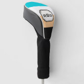Stripes Monogram Golfheadcover (Schuin)