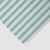 Stripes munt glam tissuepapier (Detail)