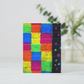 Stripes n Spots Briefkaart (Staand voorkant)