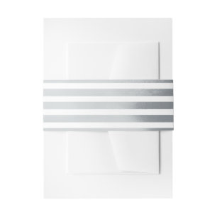 Stripes nautische bruiloft uitnodiging uitnodigingen wikkel