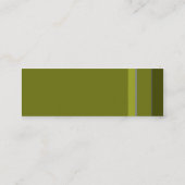 Stripes nr. 0010 mini visitekaartje (Achterkant)