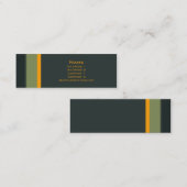 Stripes nr. 0035 mini visitekaartje (Voorkant / Achterkant)