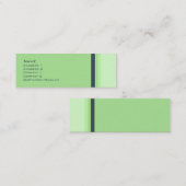 Stripes nr. 0037 mini visitekaartje (Voorkant / Achterkant)