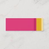 Stripes nr. 0044 mini visitekaartje (Achterkant)