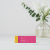 Stripes nr. 0044 mini visitekaartje (Staand voorkant)