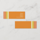 Stripes nr. 0142 mini visitekaartje (Voorkant / Achterkant)