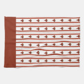 Stripes of Hearts Theedoek (Horizontaal)