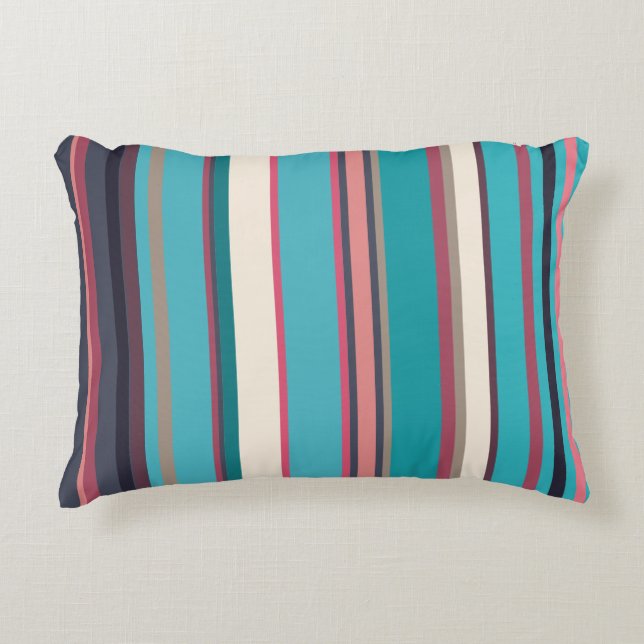 Stripes of the Horizon 2 Accent Kussen (Voorkant)