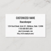 Stripes of Various Colors Business Card Visitekaartje (Achterkant)