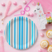 Stripes Papieren Bordje (Feest)