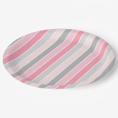 Stripes Papieren Bordje (Gekanteld)
