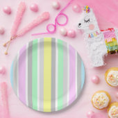 Stripes Papieren Bordje (Feest)