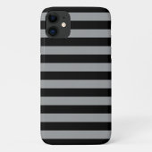 Stripes (parallelle lijnen) — grijs Case-Mate iPhone case (Achterkant)