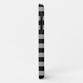 Stripes (parallelle lijnen) — grijs Case-Mate iPhone case (Achterkant/links)