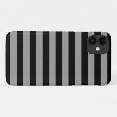 Stripes (parallelle lijnen) — grijs Case-Mate iPhone case (Achterkant (horizontaal))