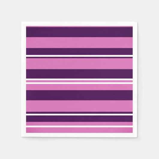 Stripes Party Papieren servetten (Voorkant)