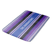 Stripes patroon aangepaste badmatten (Gekanteld)