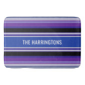 Stripes patroon aangepaste badmatten (Voorkant)