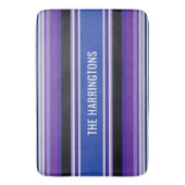 Stripes patroon aangepaste badmatten (Voorkant Verticaal)