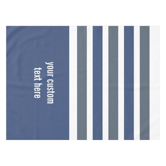 Stripes Patroon aangepaste tafelkleden (Voorkant (Horizontaal))