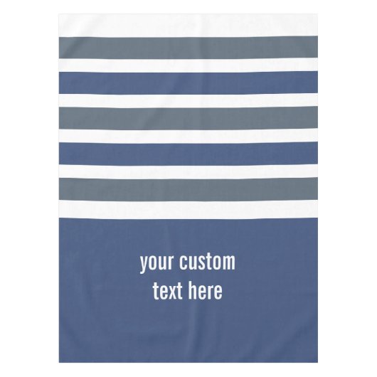 Stripes Patroon aangepaste tafelkleden (Voorkant)