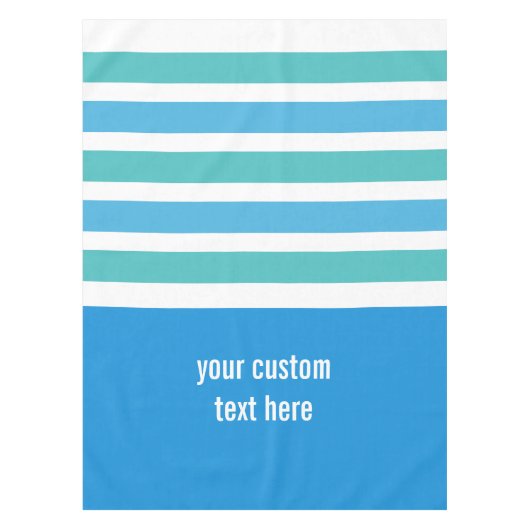 Stripes Patroon aangepaste tafelkleden (Voorkant)