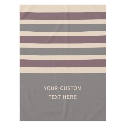 Stripes Patroon aangepaste tafelkleden (Voorkant)
