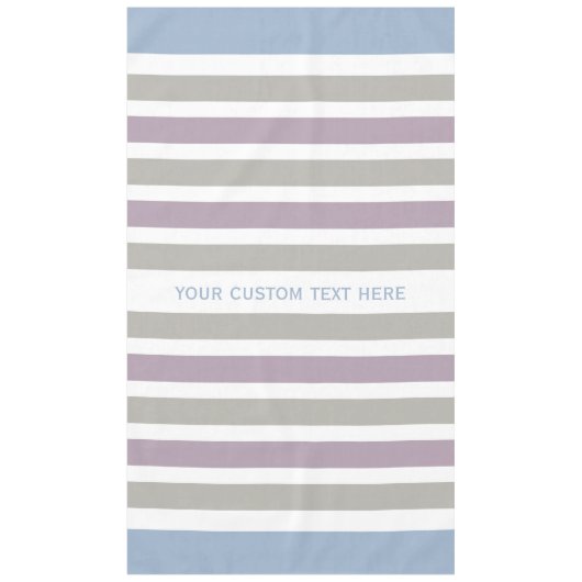 Stripes Patroon aangepaste tafelkleden (Voorkant)