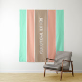 Stripes patroon aangepaste teksttapestries wandkleed (In situ)