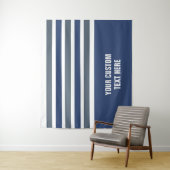 Stripes patroon aangepaste teksttapestries wandkleed (In situ)