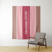 Stripes patroon aangepaste teksttapestries wandkleed (In situ)