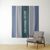 Stripes patroon aangepaste teksttapestries wandkleed (In situ)