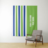 Stripes patroon aangepaste teksttapestries wandkleed (In situ)