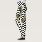 Stripes Patroon - Leggings ananas (Links)