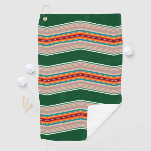 Stripes Pattern-3 Golf Towel Golfhanddoek (Insitu)
