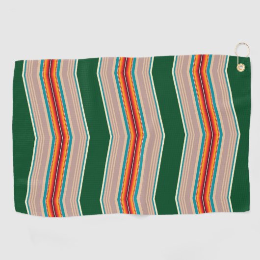 Stripes Pattern-3 Golf Towel Golfhanddoek (Horizontaal)
