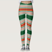 Stripes Pattern-3 Leggings (Voorkant)